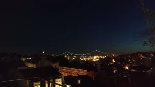 Lisboa night view portugal