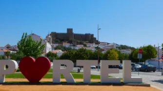 alentejo where the real life begins portel castle overview town portugal