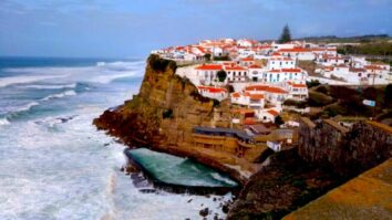 best beaches portugal natural pool azenhas do mar sintra atlantic ocean