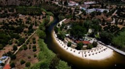 river side beaches in portugal praia fluvial alcoutim algarve sun summer