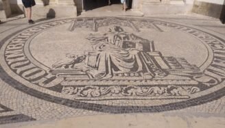 coimbra and the ancient university calcada tiles travel entrance street art