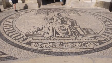 coimbra and the ancient university calcada tiles travel entrance street art