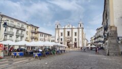 evora central alentejo portugal main city giraldo praça square