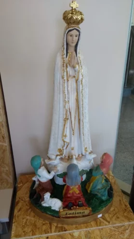 fatima sanctuary stepherd children our lady virgim mary miracle statue