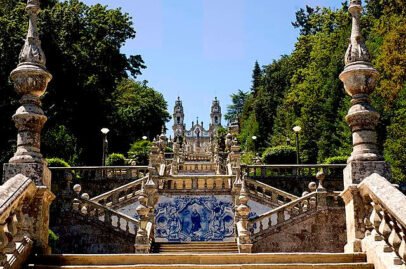 sanctuary of Lamego travel through the north of portugal shine