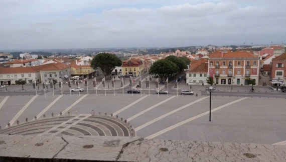 mafra palace village overview viewpoint lisboa portugal