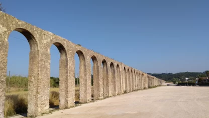 obidos aquaduct history medieval village water unesco