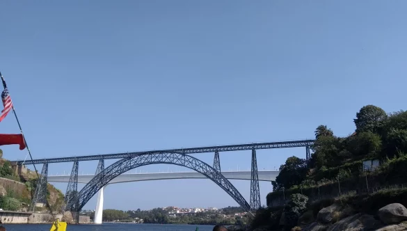 porto ponte luiz I bridge douro river