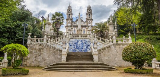 Lamego sanctuary shine in the Portuguese wine region of the best wines Portugal Tavora Varosa {{brizy_dc_image_alt imageSrc=