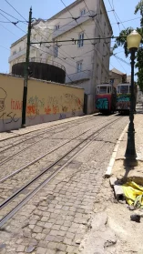 lisboa double gloria funiular tram principe real portugal