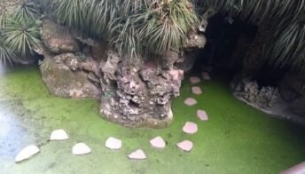 sintra as royal summer residence quinta regaleira poco walk water steps stones labyrinth garden jardim