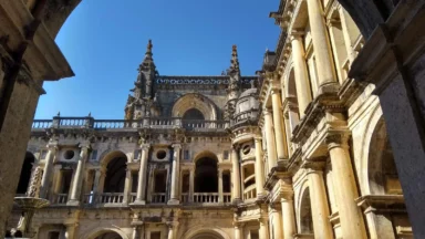 tomar templar city convent christ convento castle manueline style